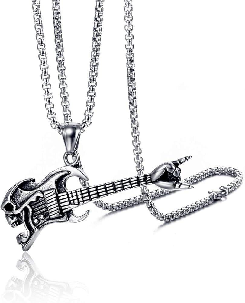 Cadena con Dije de Guitarra